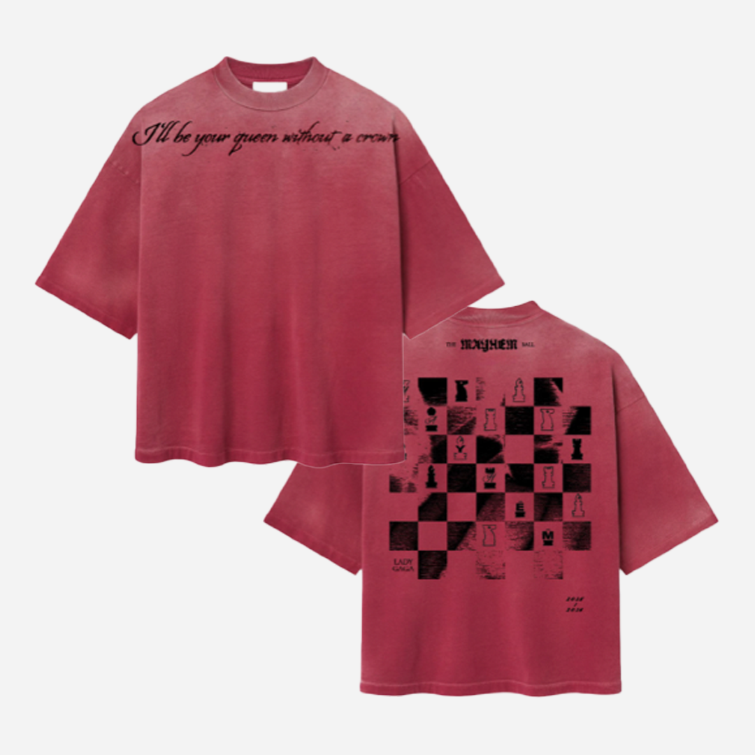 Chessboard Red T-Shirt