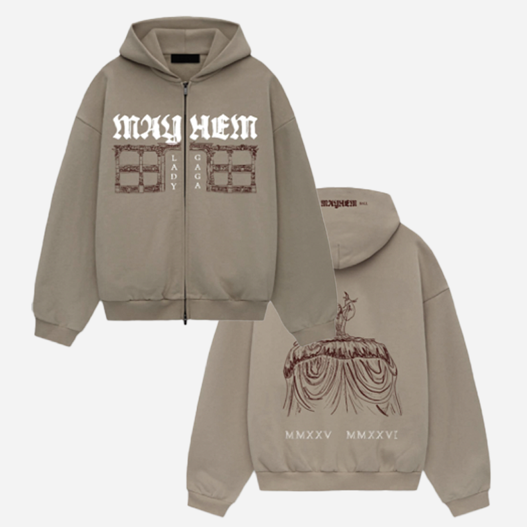 Lady Gaga Opera Haus Zipped Hoodie 【公式通販】 Lady Gaga Opera Haus Zipped Hoodie 【公式通販】