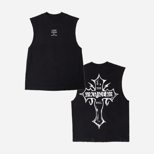 Mayhem Cross Black Muscle Tank